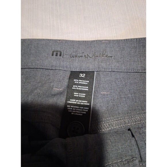 Lot Of 2 Travis Matthew Golf Pants Men’s Sz 32x30 Performance Stretch Blue-Gray - Picture 3 of 6